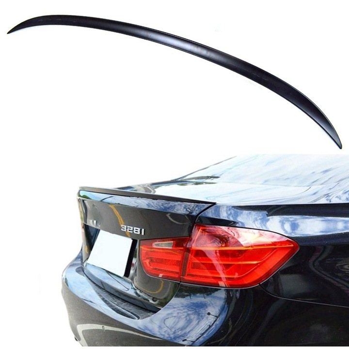 Eleron portbagaj compatibil BMW seria 3 F30 Plastic negru ABS ( nevopsit ) model M3 Calitate premium