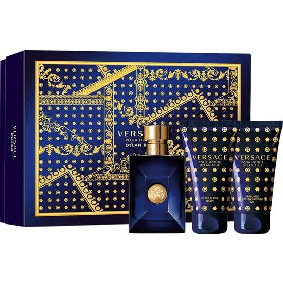 Set Confezione Versace Dylan Blu, Barbati: Apa de toaleta 50 ml + gel de dus 50 ml + after shave balsam 50 ml