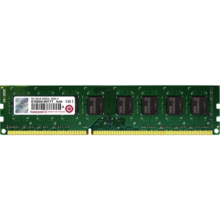 Оперативна памет Transcend 8GB JetRam 240Pin DIMM DDR3 PC1333 CL9 2Rx8 TS1GLK64V3H EoL