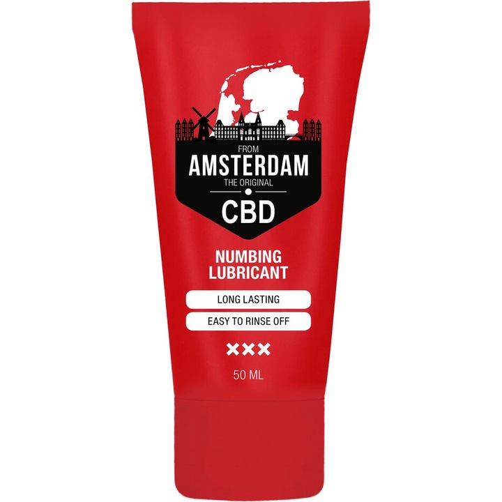 Vízbázisú síkosító 50 ml, PharmQuests, CBD-vel, bőrgyógyászatilag tesztelt