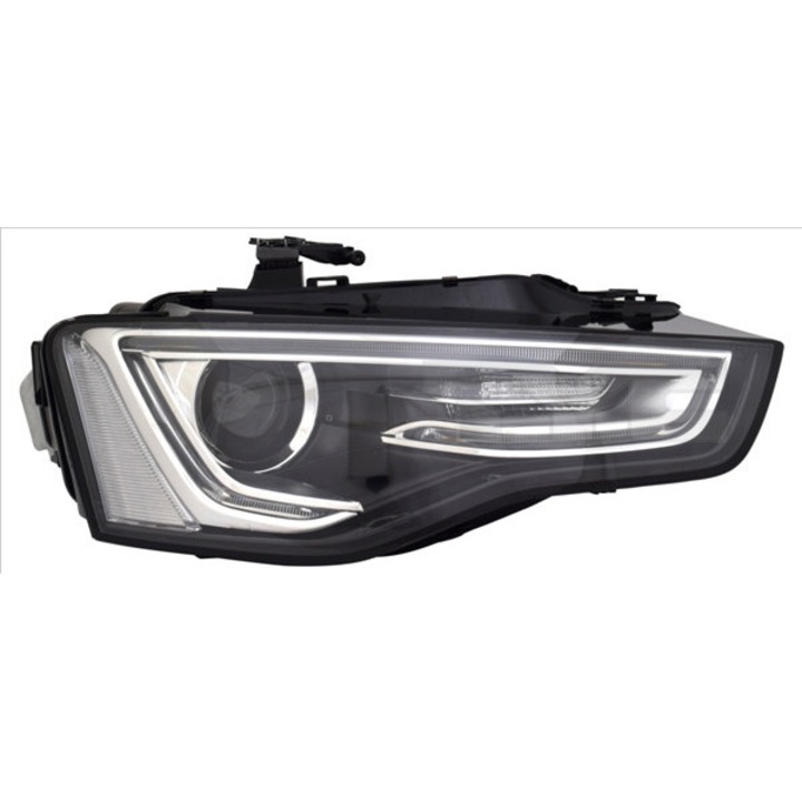 Jobb első elektromos fényszóró motorral, D3S/LED izzó típus, LED-del Audi A5 06.2012-01.2017