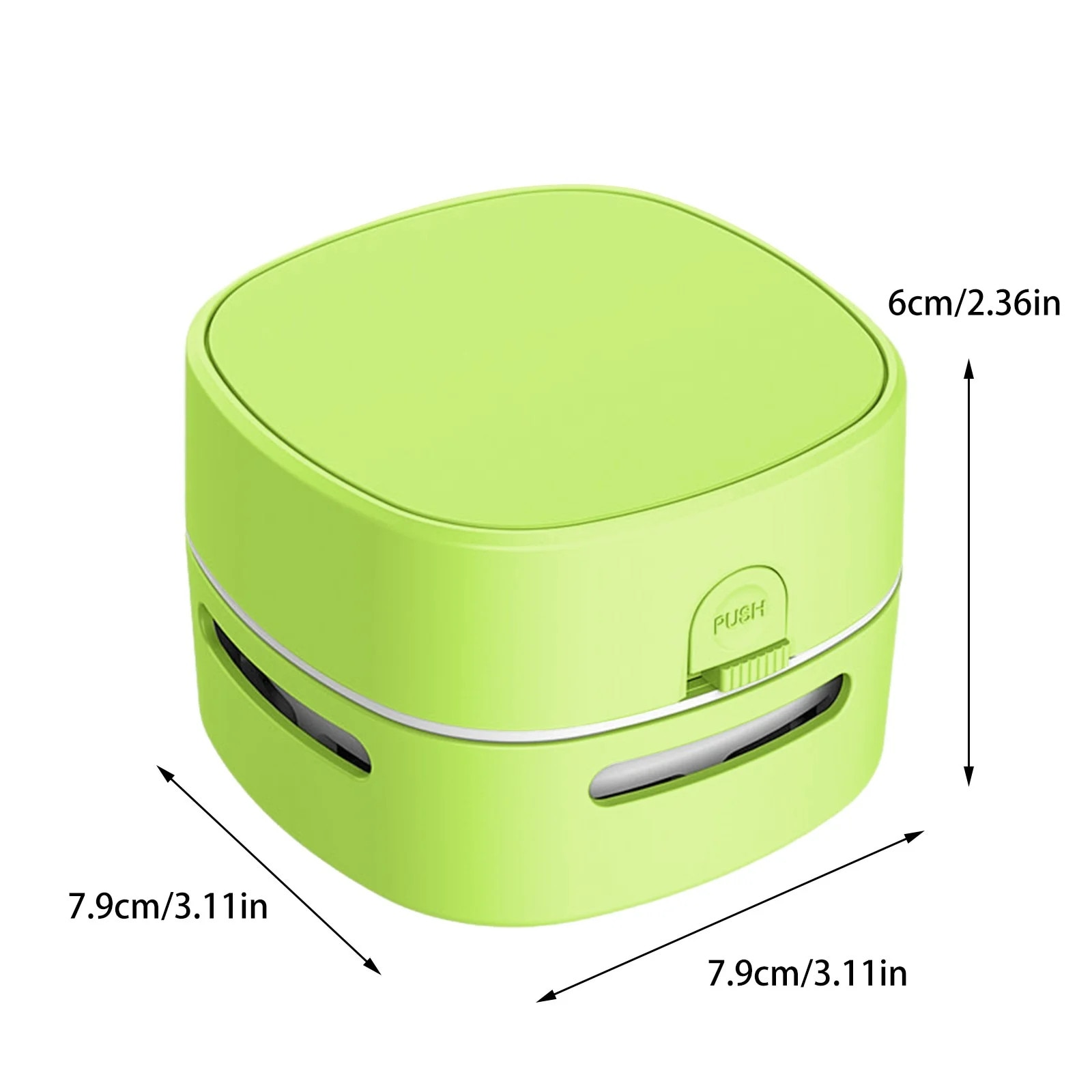 Aspirator auto portabil, multicolor, 8.3x8.3x6.1cm, putere 5W ...