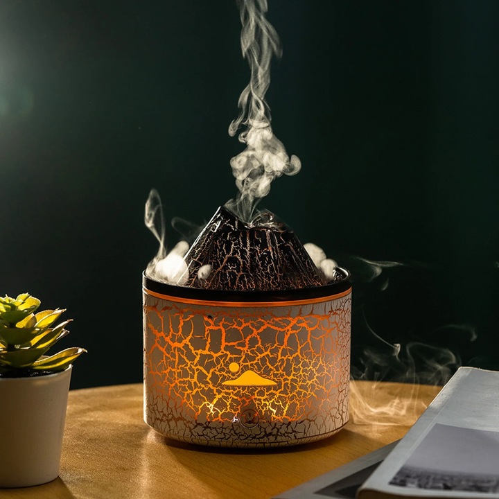Difuzor aromaterapie ZYBLSSBB 180ml multicolor 12.3x11.5x11.5cm timer oprire automata