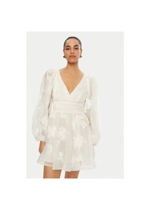 Női ruha, Bardot, 304921230, poliészter, bézs, Bézs, 36