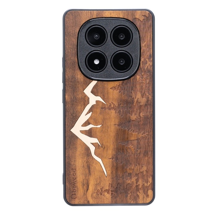 Husa Bewood pentru Xiaomi Redmi Note 14 Pro 5G / POCO X7, muntii imbuia
