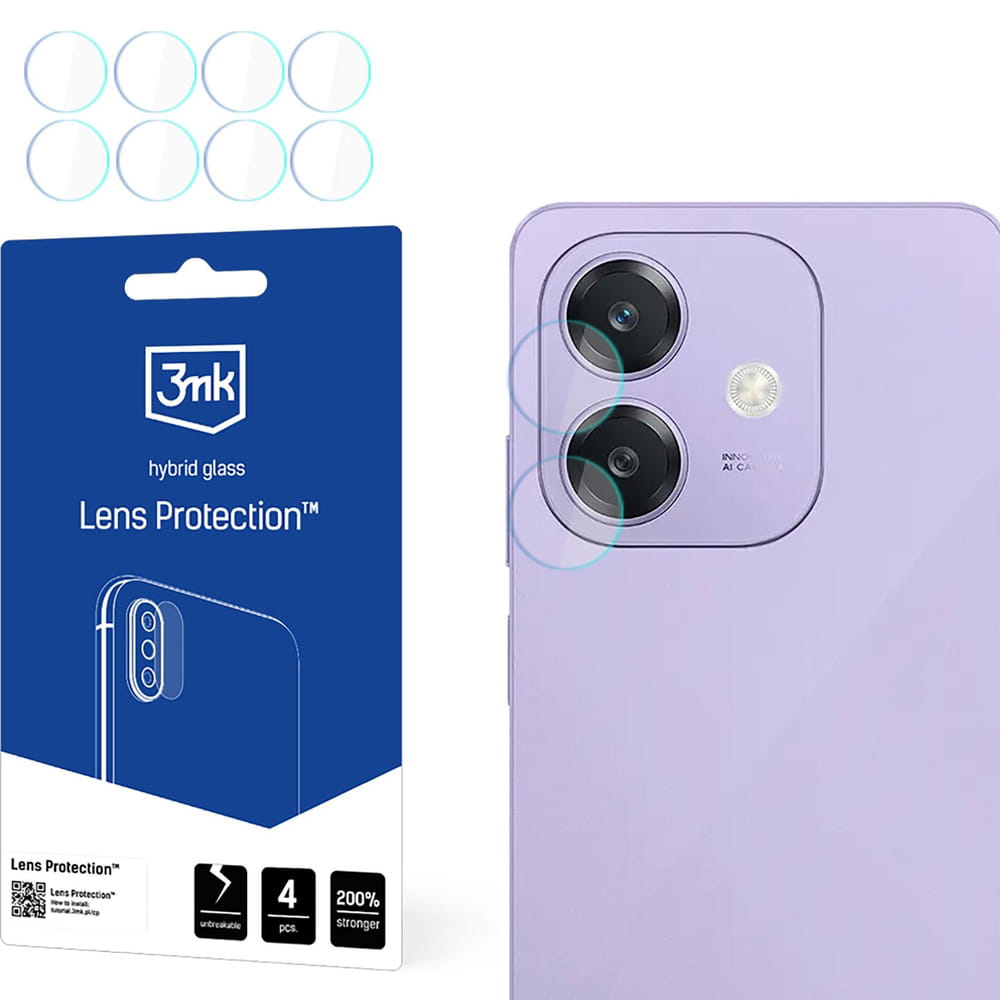 Folie protectie camera 3MK pentru Oppo A40/A40M/A3 4G