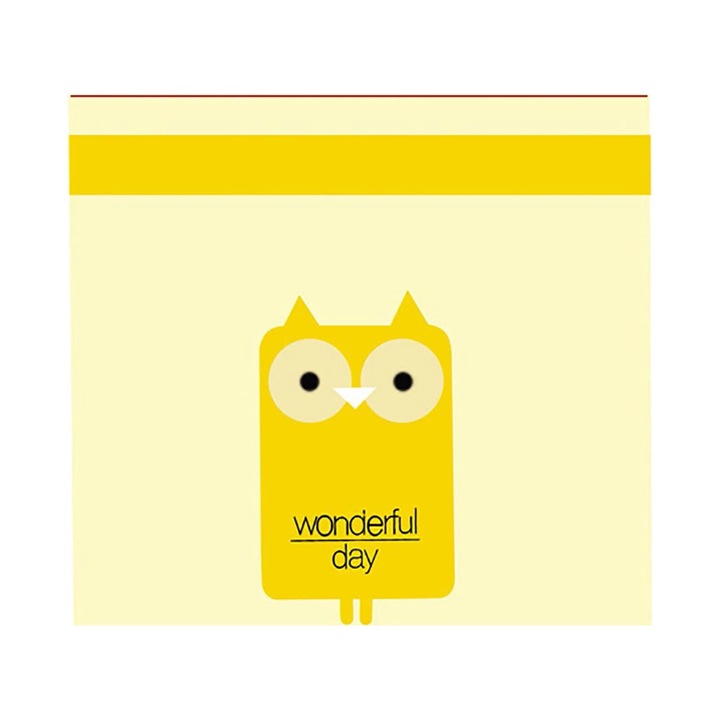 Saci menajeri YANYXR 30x25cm, model desen animat, portabil, set 30 bucti