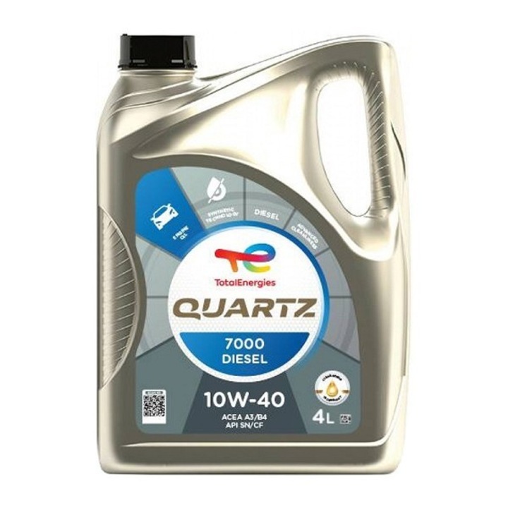 Двигателно масло Total Quartz 7000 DIESEL 10W40 -4L