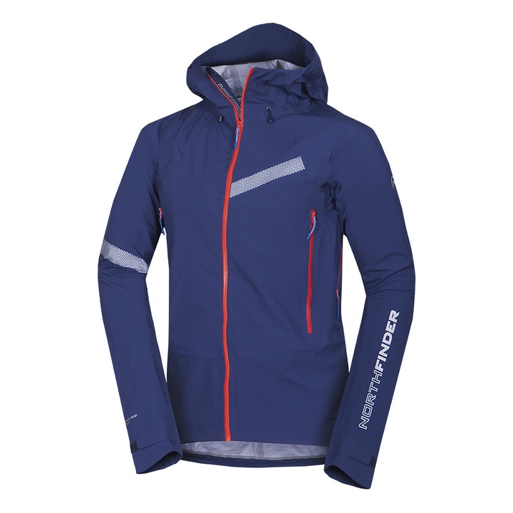 Jacheta hardshell cu membrana 20K/20K Pertex®Shield pentru barbati Draci, Bleumarin