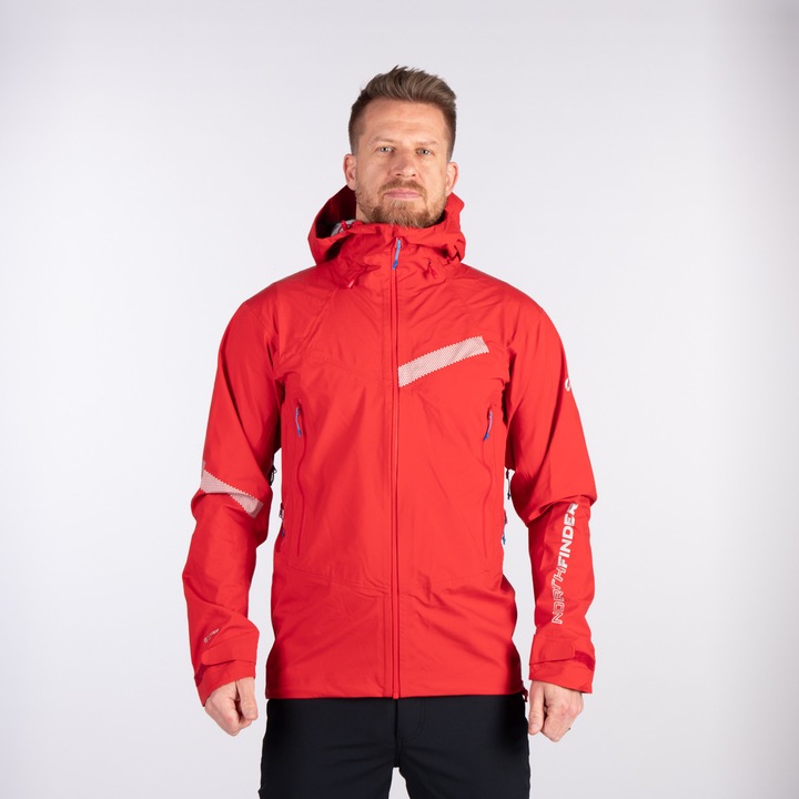 Jacheta hardshell cu membrana 20K/20K Pertex®Shield pentru barbati Draci, Rosu