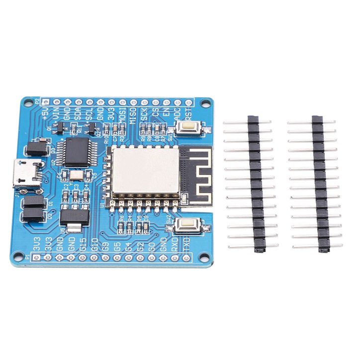 Placa de dezvoltare Enforose, suport Python, intrare tensiune DC 5V/3.3V, cu pin header