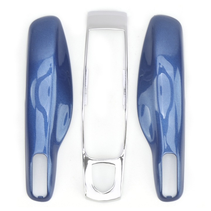 Защитен калъф за ключ, Enforose, комплект от 3 части, ABS, за Porsche Cayenne 92A, 911, Macan, Panamera, Boxster, Cayman