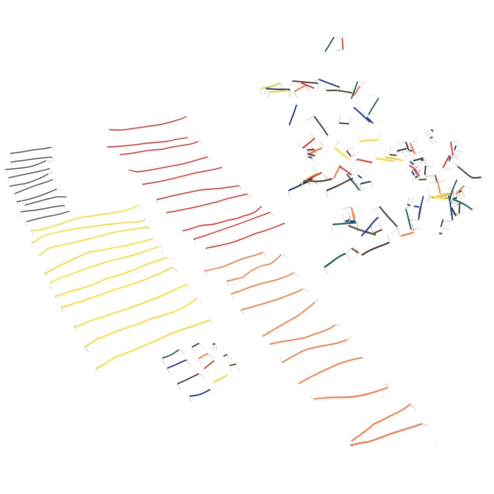 Set de 140 cabluri jumper, Enforose, diverse lungimi