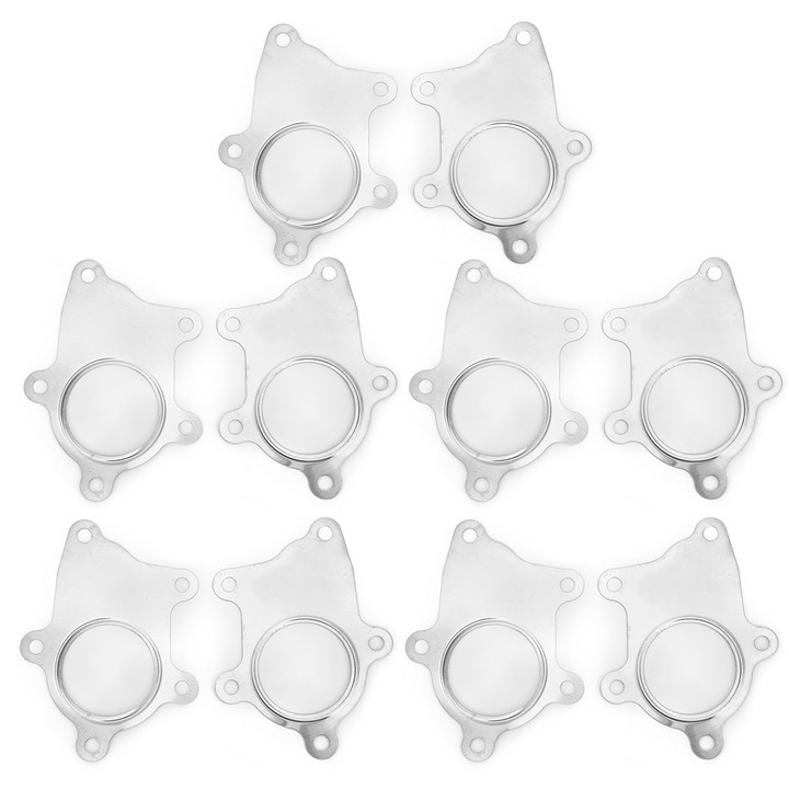 Set 10 buc garnituri de inlocuire a flansei T3 T4, 2.25in, rezistente la impact si coroziune