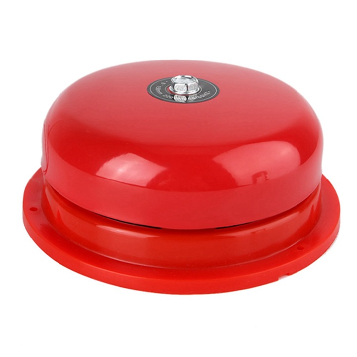 Clopotel electric Enforose tip lovitura interna, otel carbon 6 inch, 95 dB, AC 220V