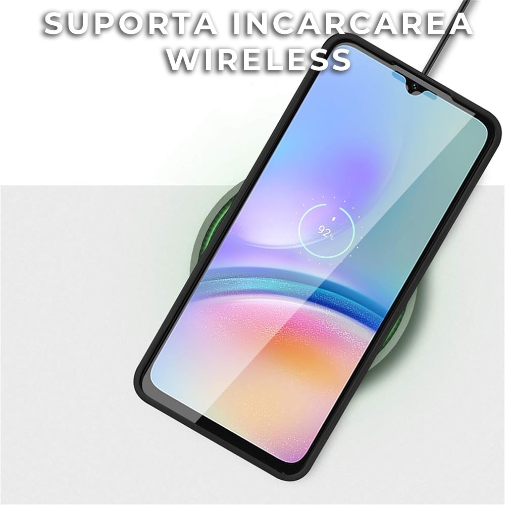 Husa pentru Samsung Galaxy A36 5G DaDen® ColorVerse 360, Antisoc, Protectie completa spate-ecran, Mov
