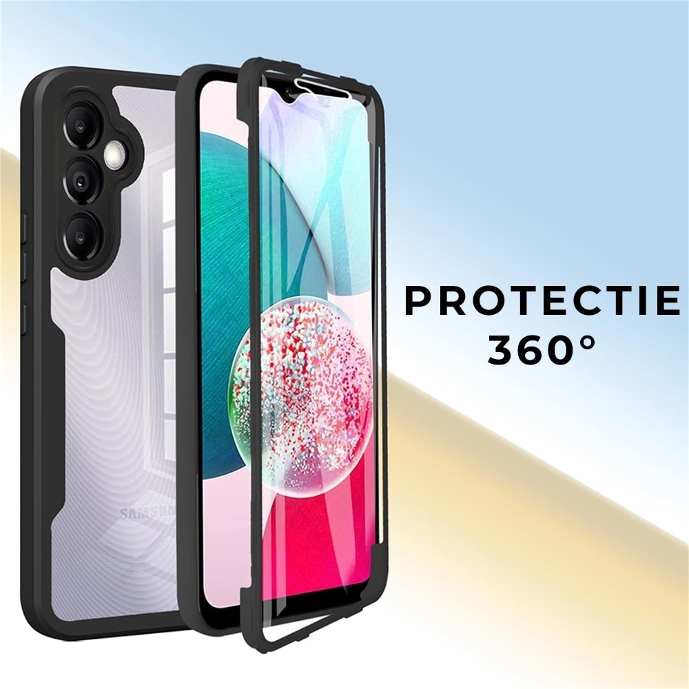 Husa pentru Samsung Galaxy A36 5G DaDen® ColorVerse 360, Antisoc, Protectie completa spate-ecran, Mov