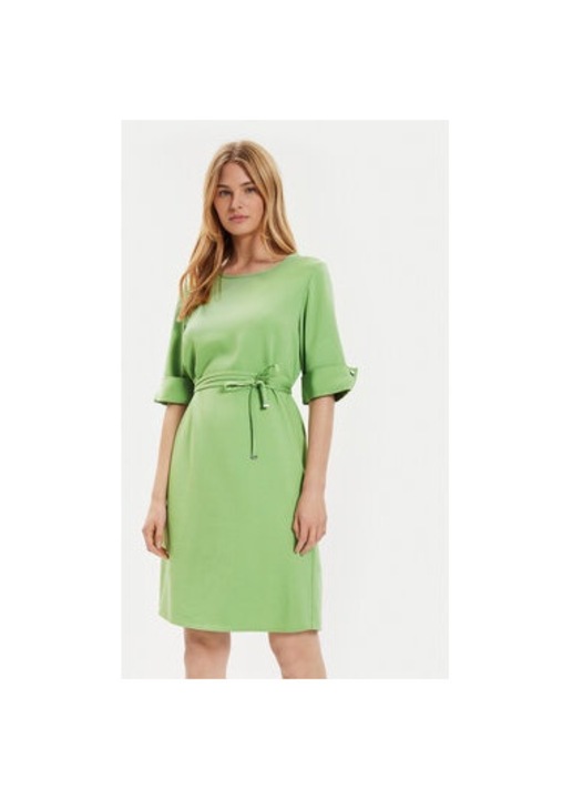 Rochie dama, Boss, 303808938, Viscoza, Verde, Verde
