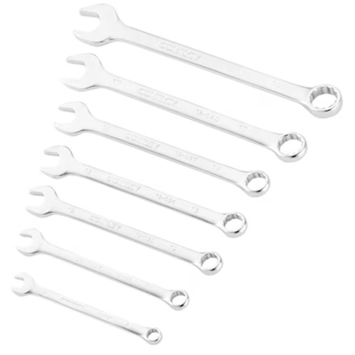 Set chei combinate 7 piese STANLEY FATMAX FMMT82844-0, acces imbunatatit cu un decalaj de 15 grade, design anti-alunecare, contact optim cu surubul, suport depozitare inclus pentru organizare eficienta