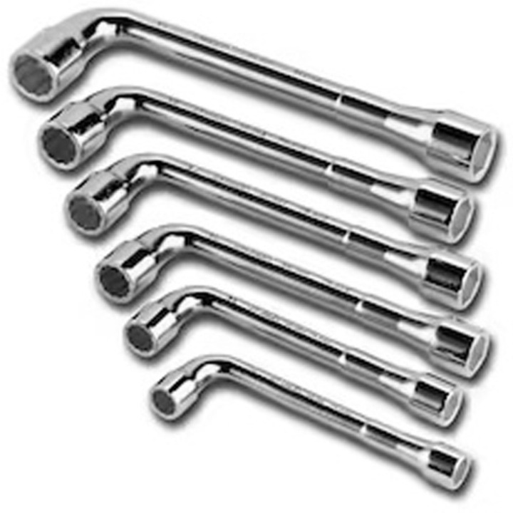 Set chei 6 piese STANLEY 0-86-699, otel crom vanadiu, 22 cm, protectie anticoroziva, eficienta sporita