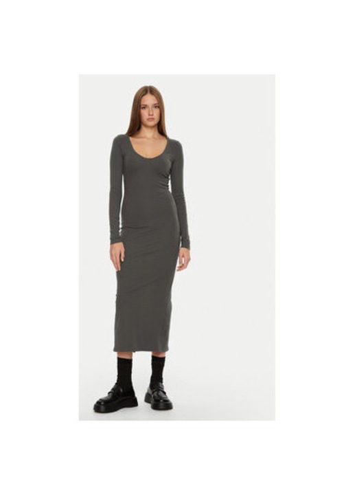 Női ruha, Brave Soul, 304576713, Pamut, Szürke, Szürke