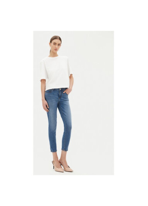 Blugi dama, Fracomina, 305170859, Bumbac, Albastru, Albastru, 32