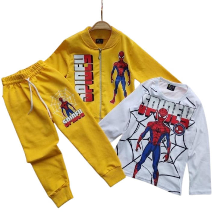Детски комплект Spiderman, за момчета 48674, Многоцветен
