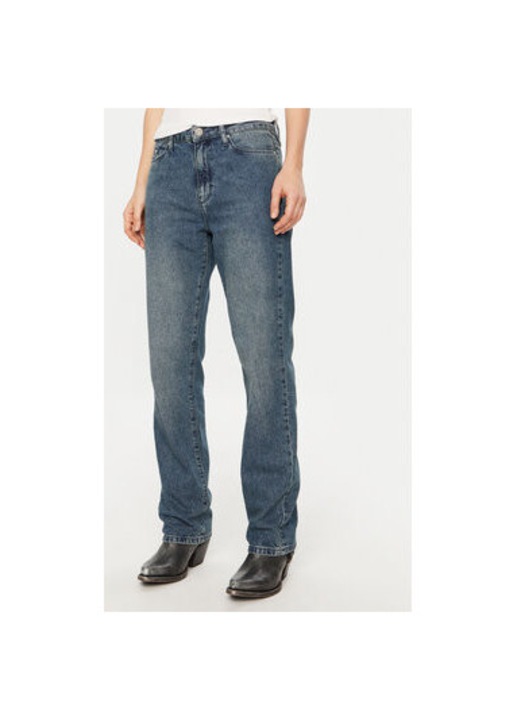 Női farmer, Karl Lagerfeld, 304577680, Biopamut, Kék, Kék