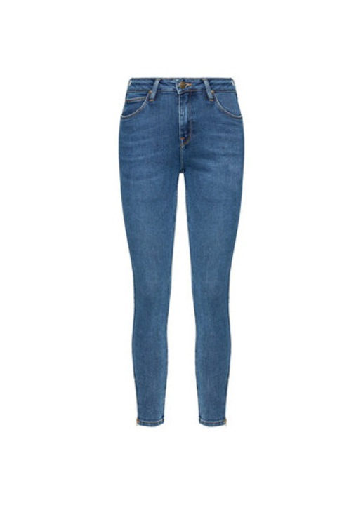 Blugi dama, Lee, 207993938, Bumbac, Albastru, Albastru
