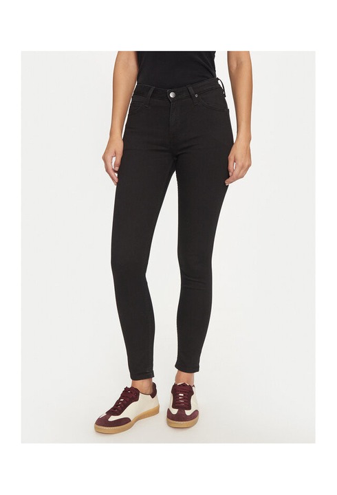Blugi Dama, Lee, 304749667, Negru, Negru