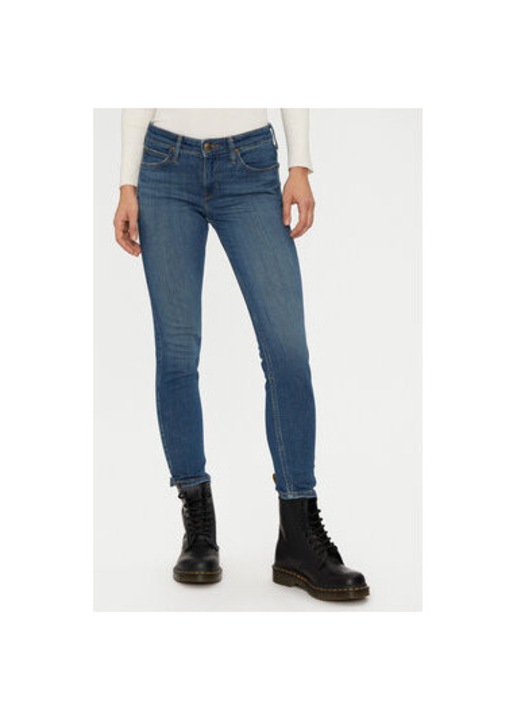 Blugi dama, Lee, 304998294, Bumbac/Lyocell, Albastru, Albastru