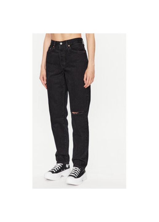 Blugi dama, Levi's, 303342463, Bumbac, Negru, Negru