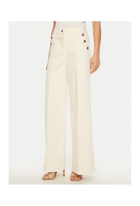 Női farmer, Luisa Spagnoli, 304968358, pamut, bézs, Bézs