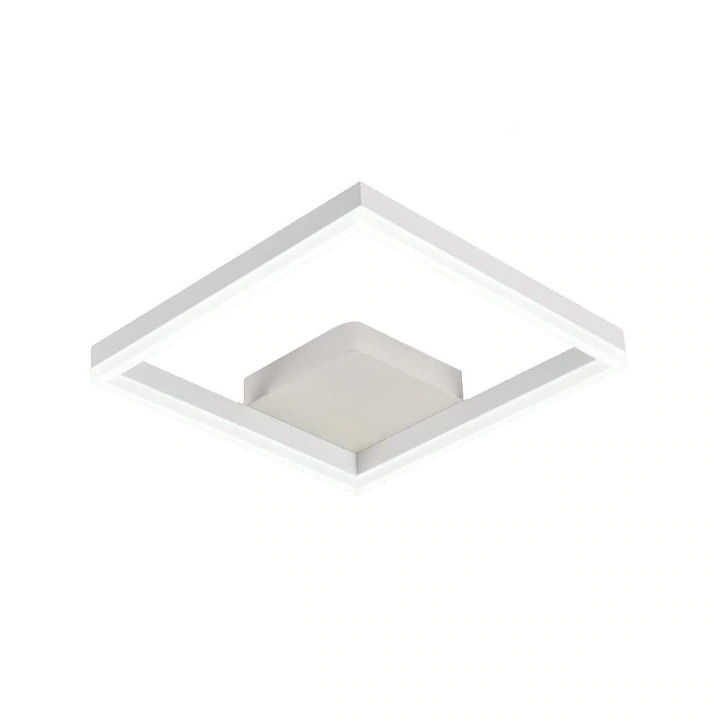 Lustra SUEVA® LED Moderna cu Telecomanda wifi 2.4G lumina/rece/calda/neutra intensitate reglabila ALB