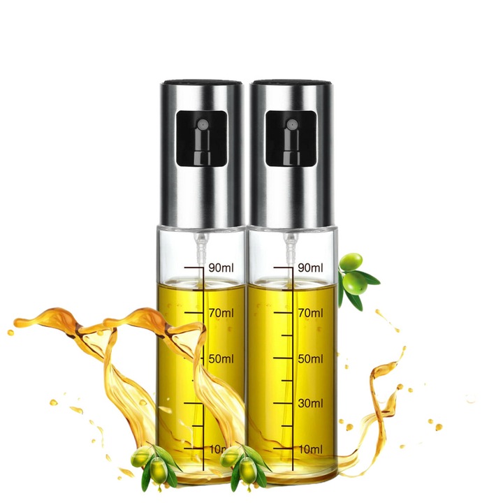 2 db-os üveg konyhai olajspray - 100 ml