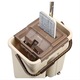 Set 3 Rezerva mop din microfibra, 33x11 cm, gri