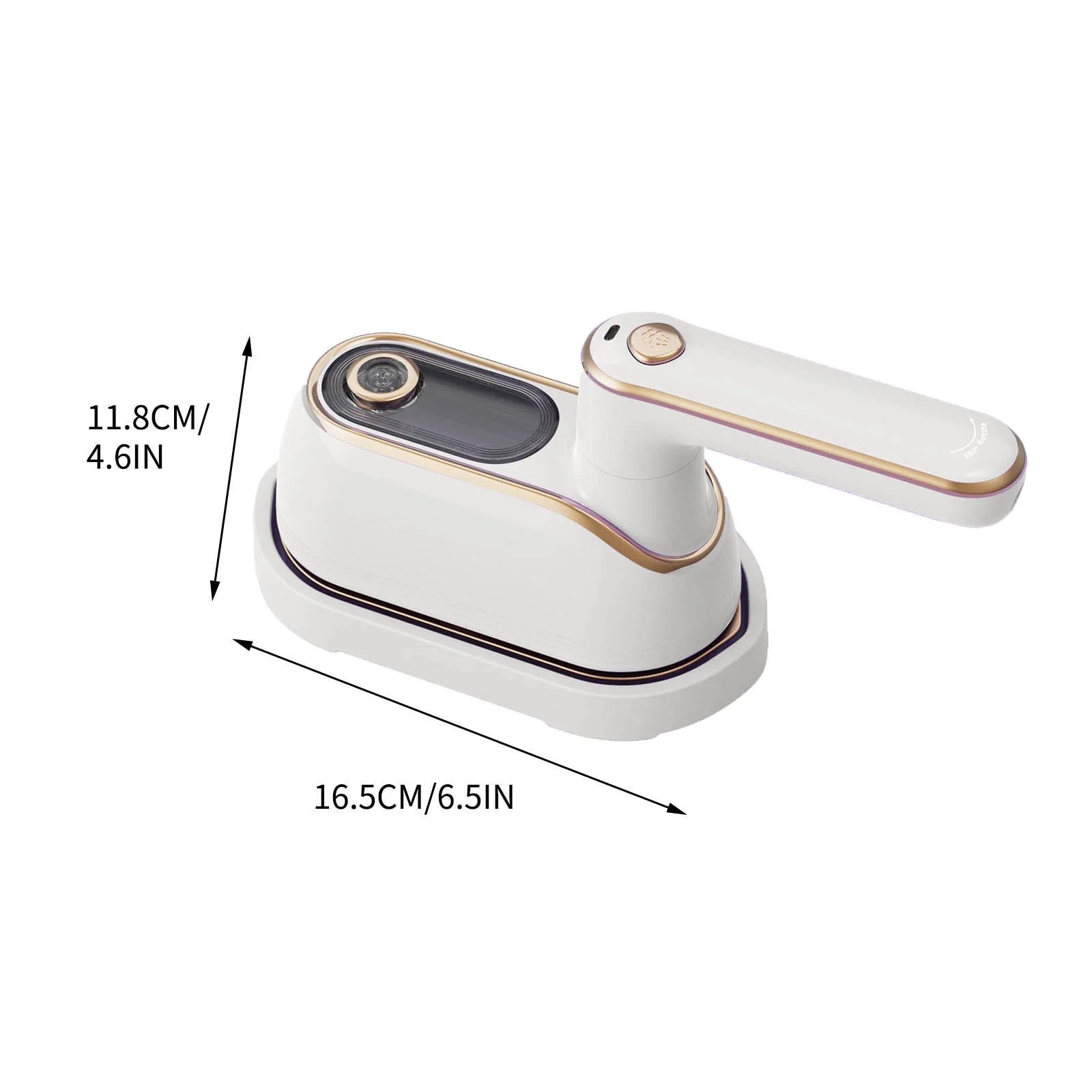 Fier de calcat portabil cu abur, 1200W, capacitate rezervor 150ml, alb