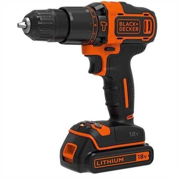 Masina de gaurit si insurubat (bormasina) pe acumulator cu percutie Black&Decker BDCHD18KB, 18 V, 2 acumulatori 1,5Ah Masina de gaurit si insurubat (bormasina) pe acumulator cu percutie Black&Decker BDCHD18KB, 18 V, 2 acumulatori 1,5Ah