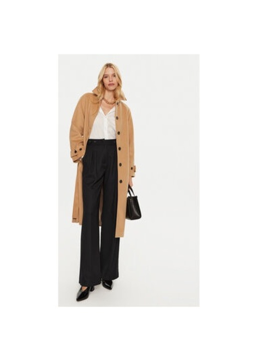 Női kabát, Artigli, 304776366, Poliészter, Bézs, Fekete