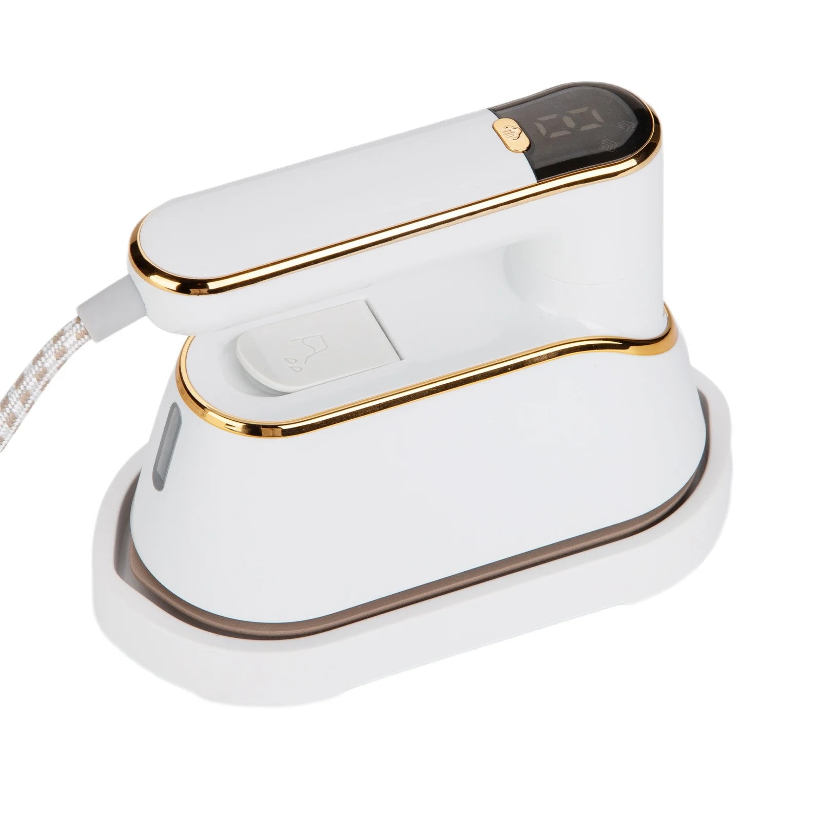 Fier de calcat cu abur portabil, 1300W, capacitate rezervor 110ml, , dimensiuni 15.5x10.5x7.8cm