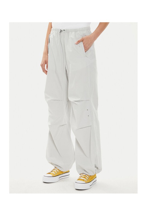 Pantaloni dama, Converse, 304113352, Bumbac, Alb, Alb, M