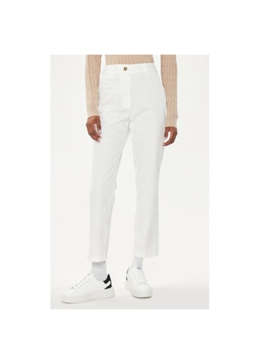 Női nadrág, Gant, 304005367, Pamut, Fehér, Fehér