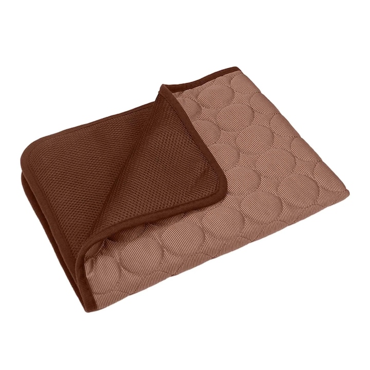Saltea racoroasa YANYXR pentru vara, absorbtie apa, maro, 52x62cm