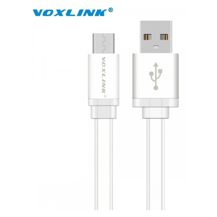 Cablu ultraplat USB la MicroUSB