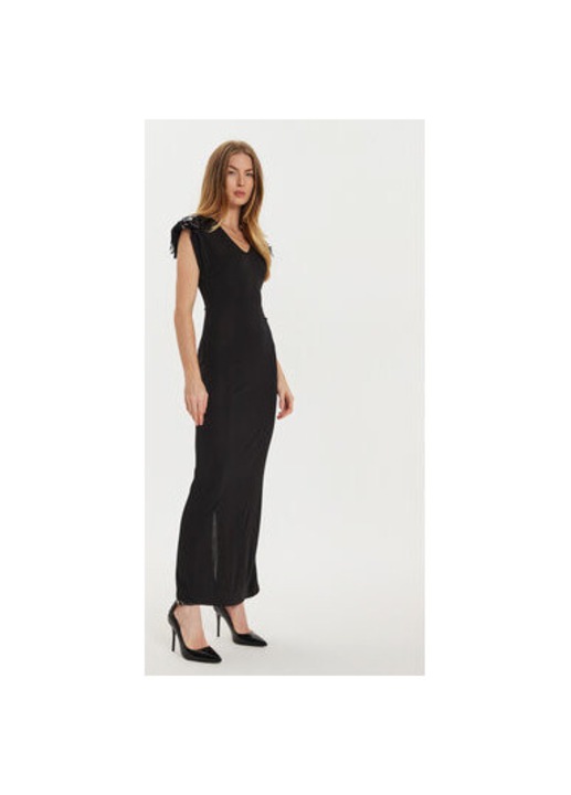 Rochie dama, Bruuns Bazaar, 304453694, Viscoza, Negru, Negru