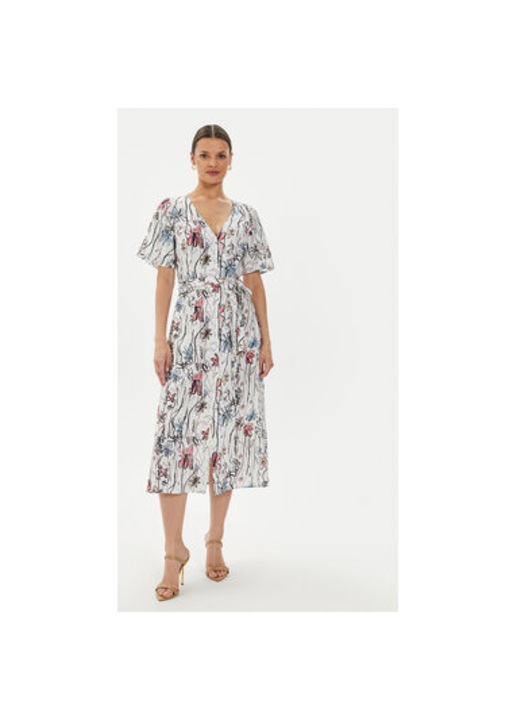 Rochie dama, Desigual, 304477065, Viscoza, Multicolor, Multicolor