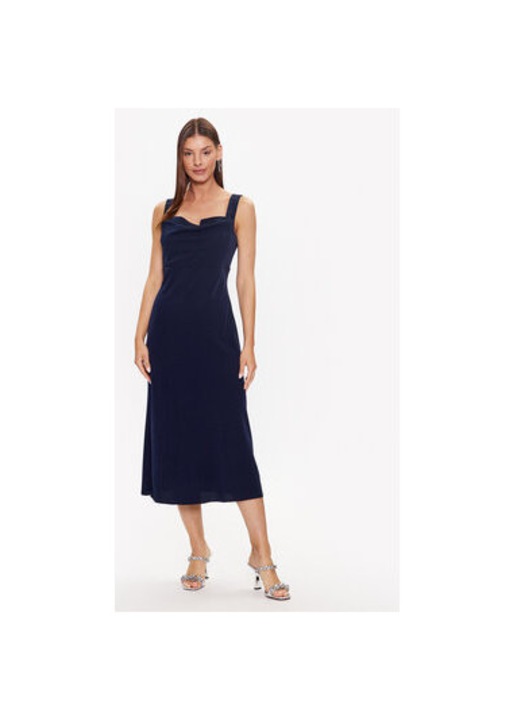Rochie dama, Dkny, 301936466, Poliester, Albastru, Albastru