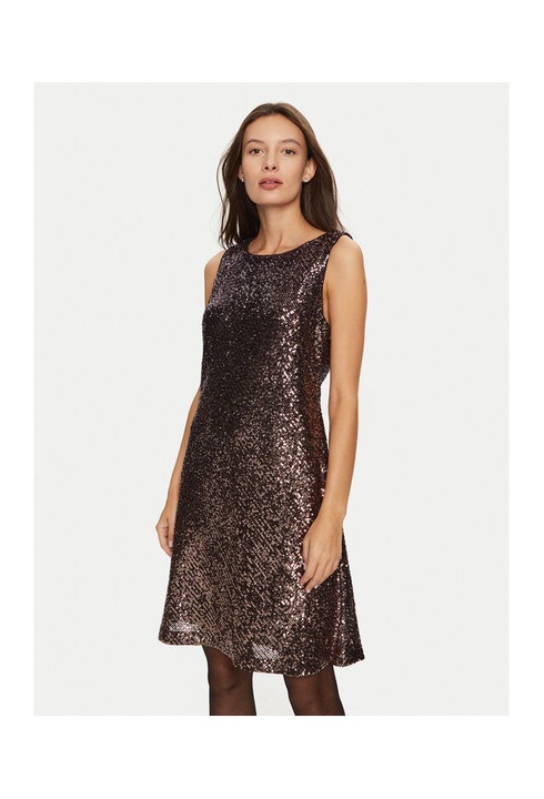 Női ruha, Dkny, 305026248, Poliészter, Barna, Barna