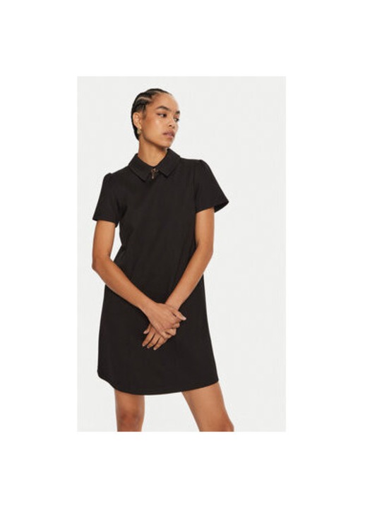 Rochie dama, Fracomina, 304449758, Viscoza/Nylon, XS INTL, Negru