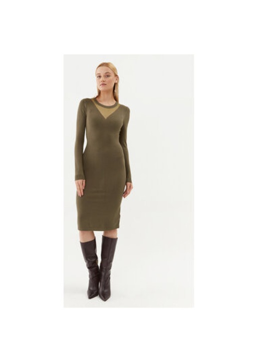 Női ruha, Fracomina, 303323714, Viszkóz/Poliészter, Többszínű, Többszínű